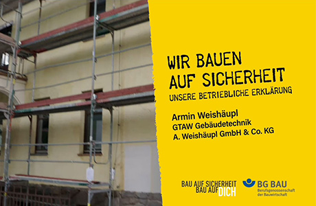 BGBAU Film zur Betrieblichen Erklärung GTAW Gebäudetechnik A. Weishäupl GmbH & Co. KG